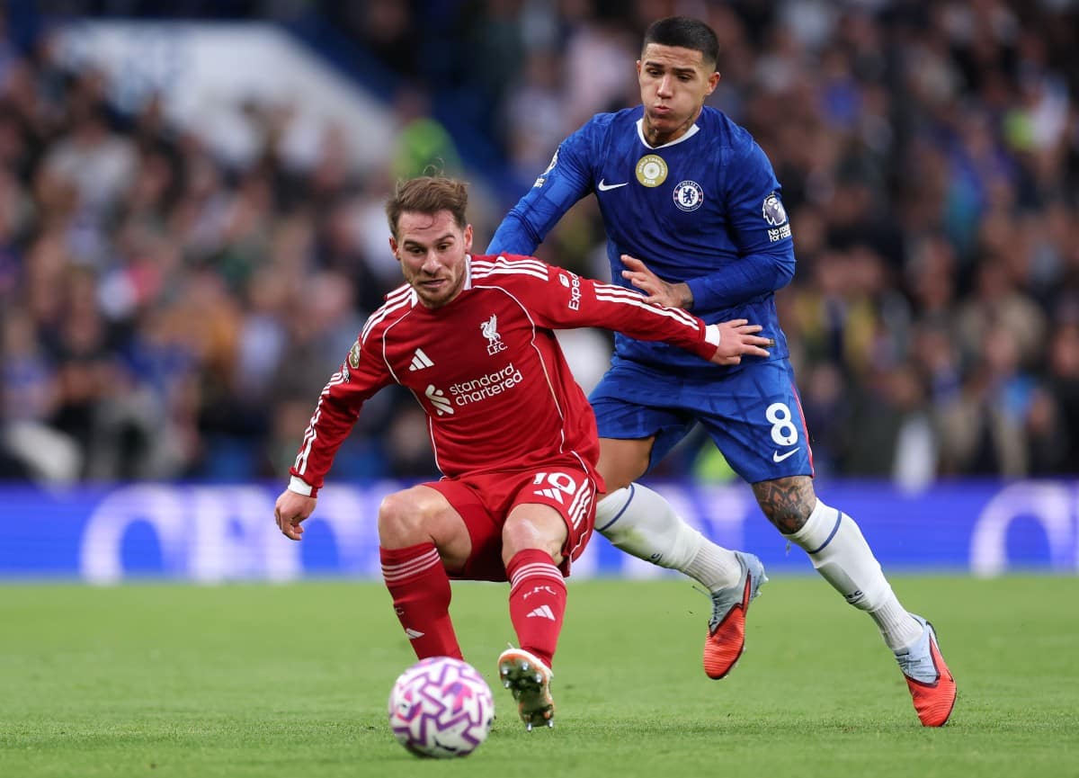 Alexis Mac Allister and Enzo Fernandez in action