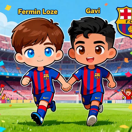 Fermin Lopez denies girlfriend clash with Gavi amid claims of Barcelona dressing room feud between childhood friends
